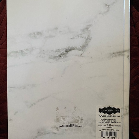 Design Works Ink Hard cover marble style journal - Picture 2 of 4